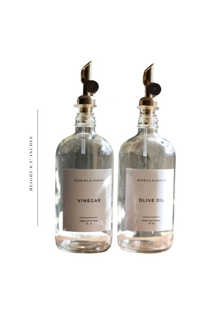 Olive Oil Glass Bottle 16oz.