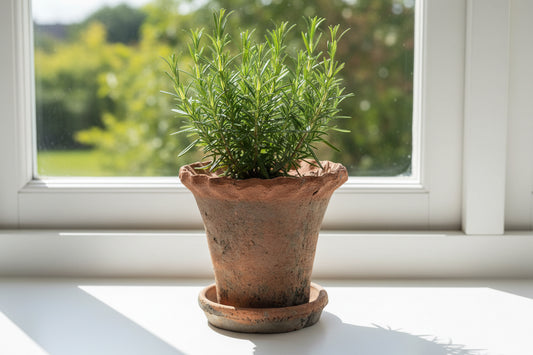 Terracotta Scallop Planter Lg