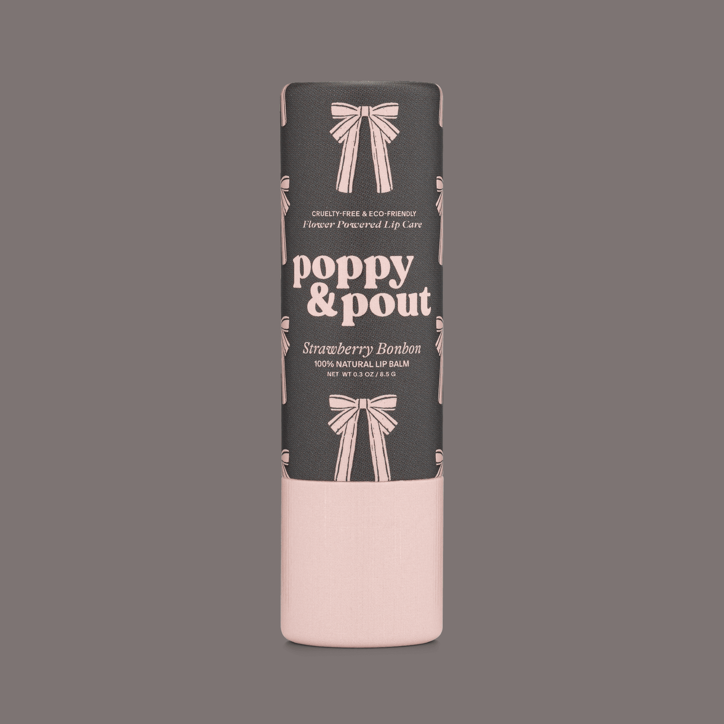 Poppy & Pout -Lip Balm Strawberry Bonbon